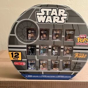 Your favorite Star Wars characters have been shrunk to 12 Funko Itty Bitty Pops
